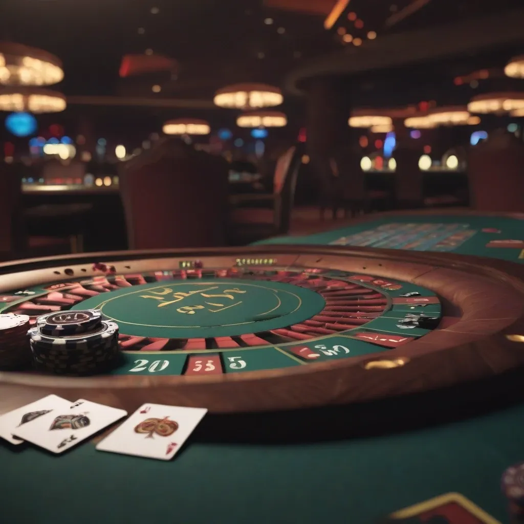 Roulette Table Scene